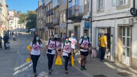 Voluntarios del programa ‘El Camino al revés’