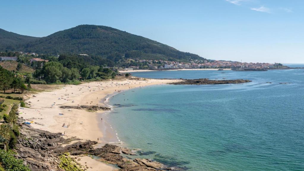 Playa de Cabeiro, en Porto do Son