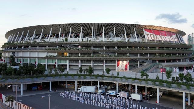 El Estadio Nacional de los Juegos Olímpicos de Tokio 2020