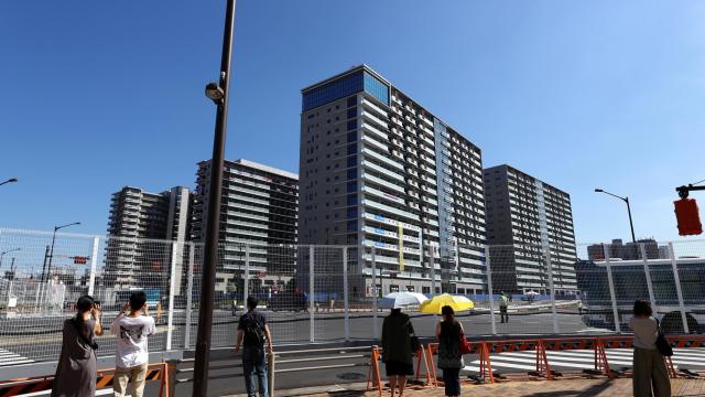 La Villa Olímpica de Tokio 2020, desde el exterior