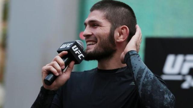 Khabib Nurmagomédov, luchador ruso de MMA y de la UFC