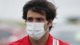 Carlos Sainz Jr., en el Gran Premio de Silverston de Fórmula 1