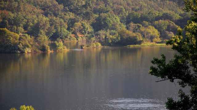 Embalse de Castrelo de Miño (Ourense).