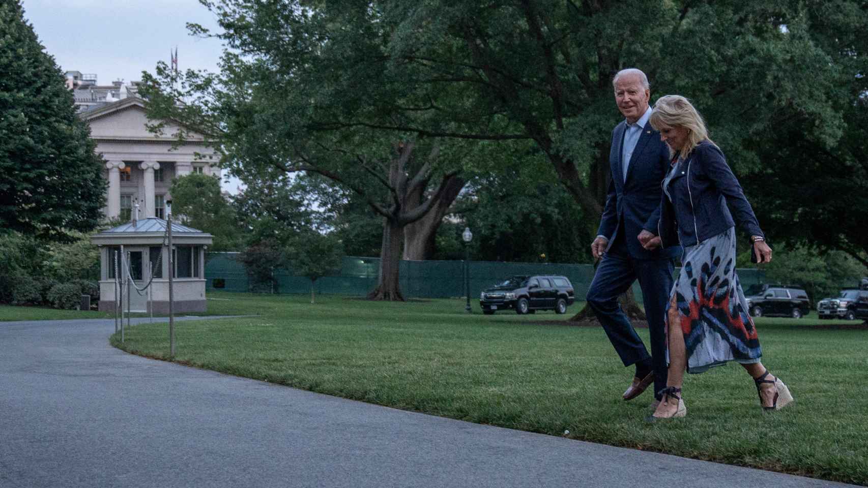 Los Biden han retomado la tradición de alojarse en Camp David.