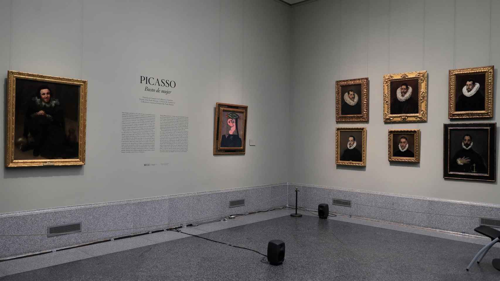 Picasso vuelve al Museo del Prado con 'Busto de mujer 43'. La pinacoteca presenta en sociedad el cuadro, que ha sido depositado por la familia mexicana Arango Montfull