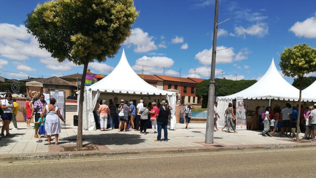 Imagen de la Feria del Queso de Frómista del año 2021