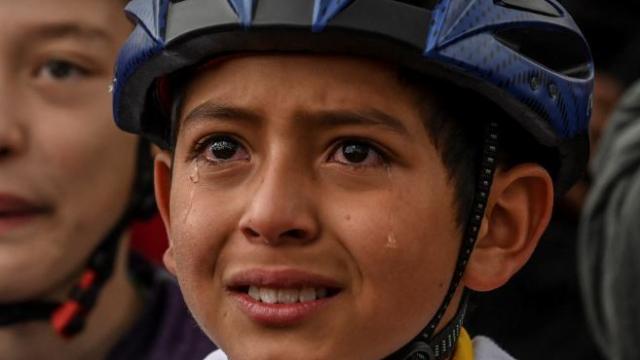 Julián Esteban Gómez, admirador de Egan Bernal