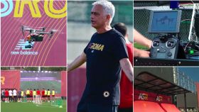 Jose Mourinho y su nueva tecnología en la Roma
