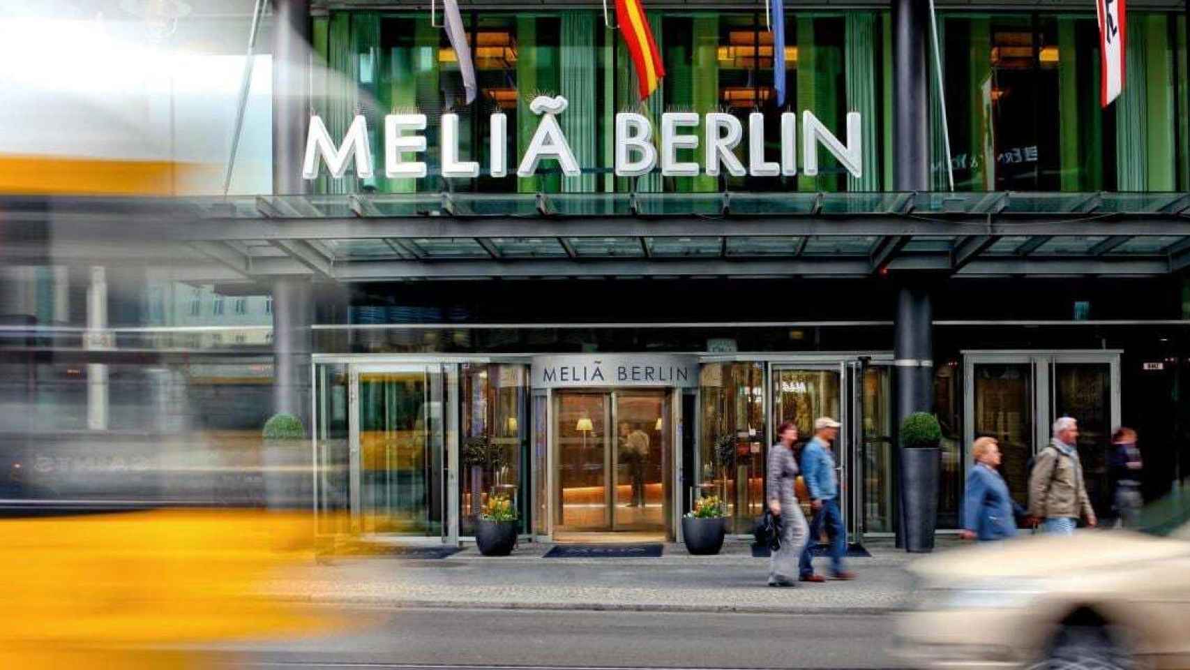 Fachada del hotel que Meliá tiene en Berlín.