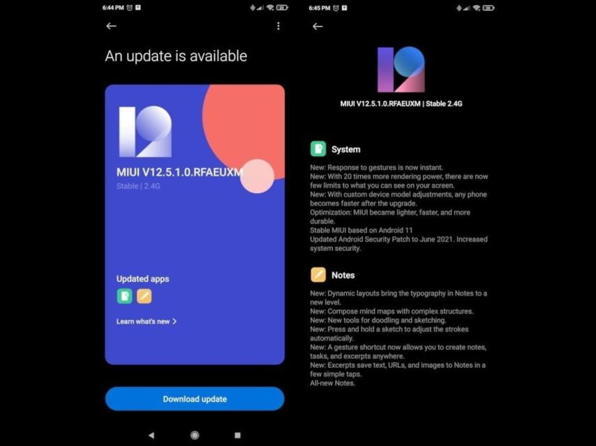 Xiaomi Mi 9 actualizacion Android 11 MIUI 12.5