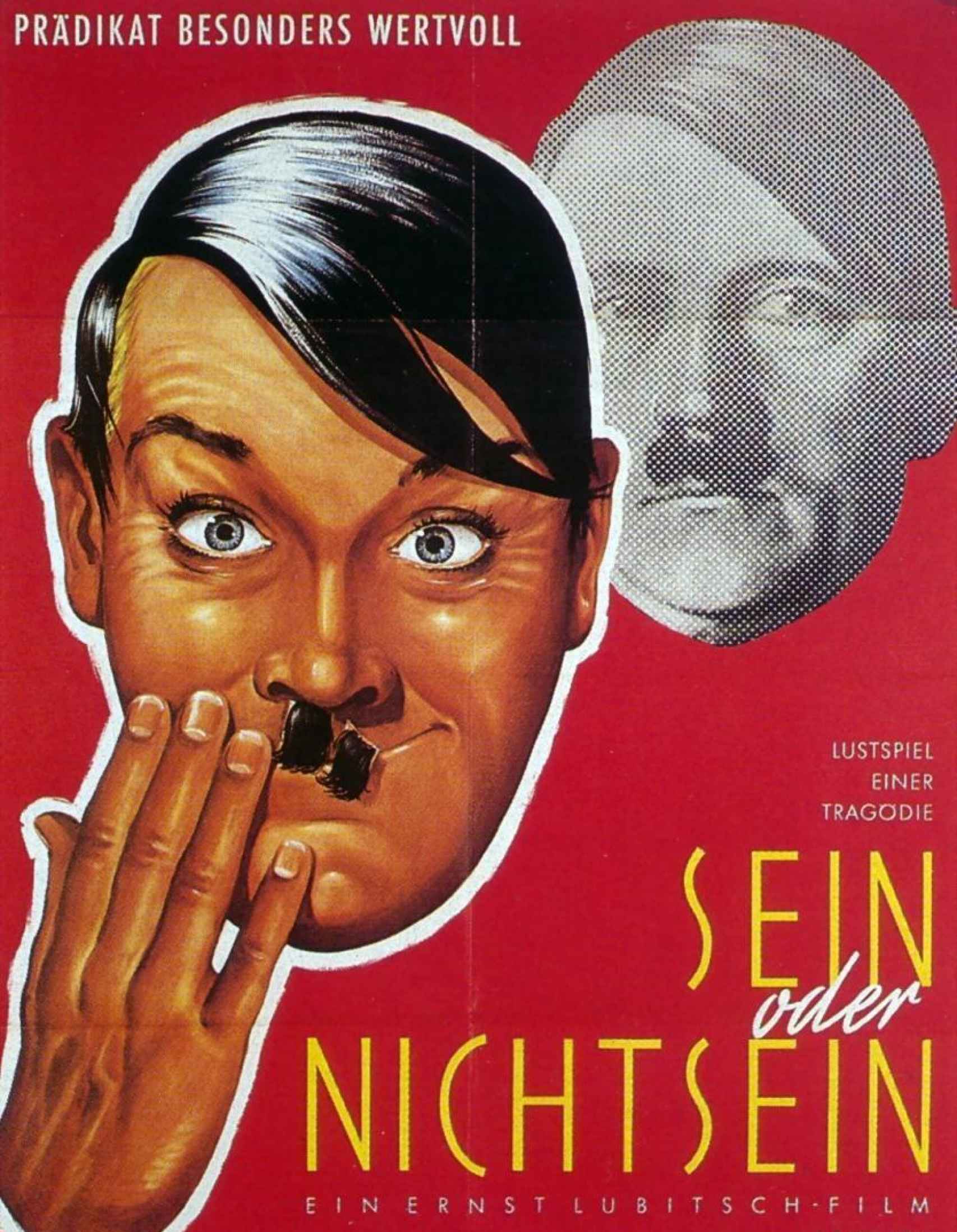 Cartel de la película 'Ser o no ser' de Lubitsch.