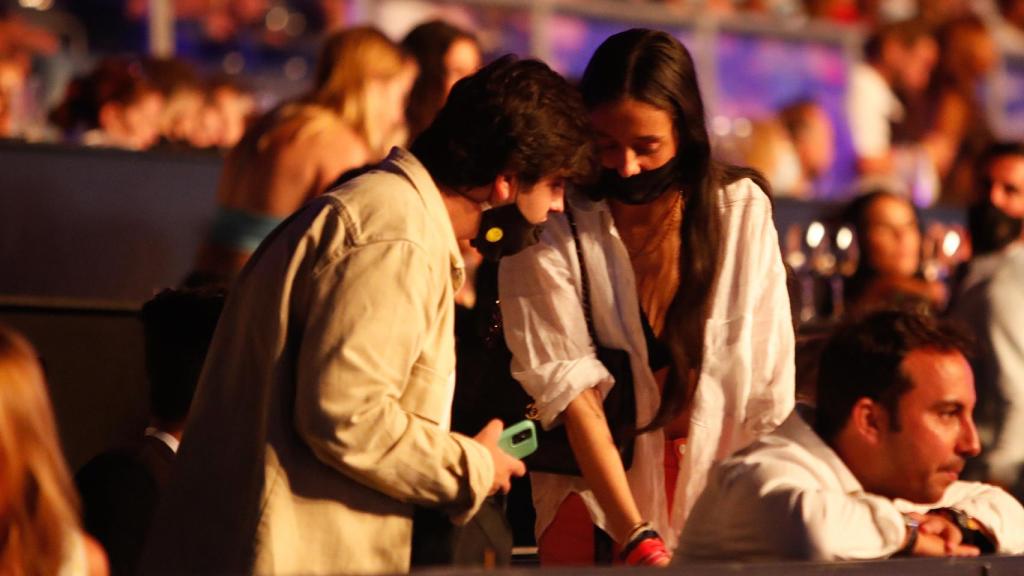 Victoria Federica y Jorge Bárcenas, en el concierto de Nicky Jam en el Starlite.