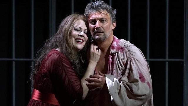 Radvanovski y Kaufmann en el 'Tosca'. Foto: Javier del Real