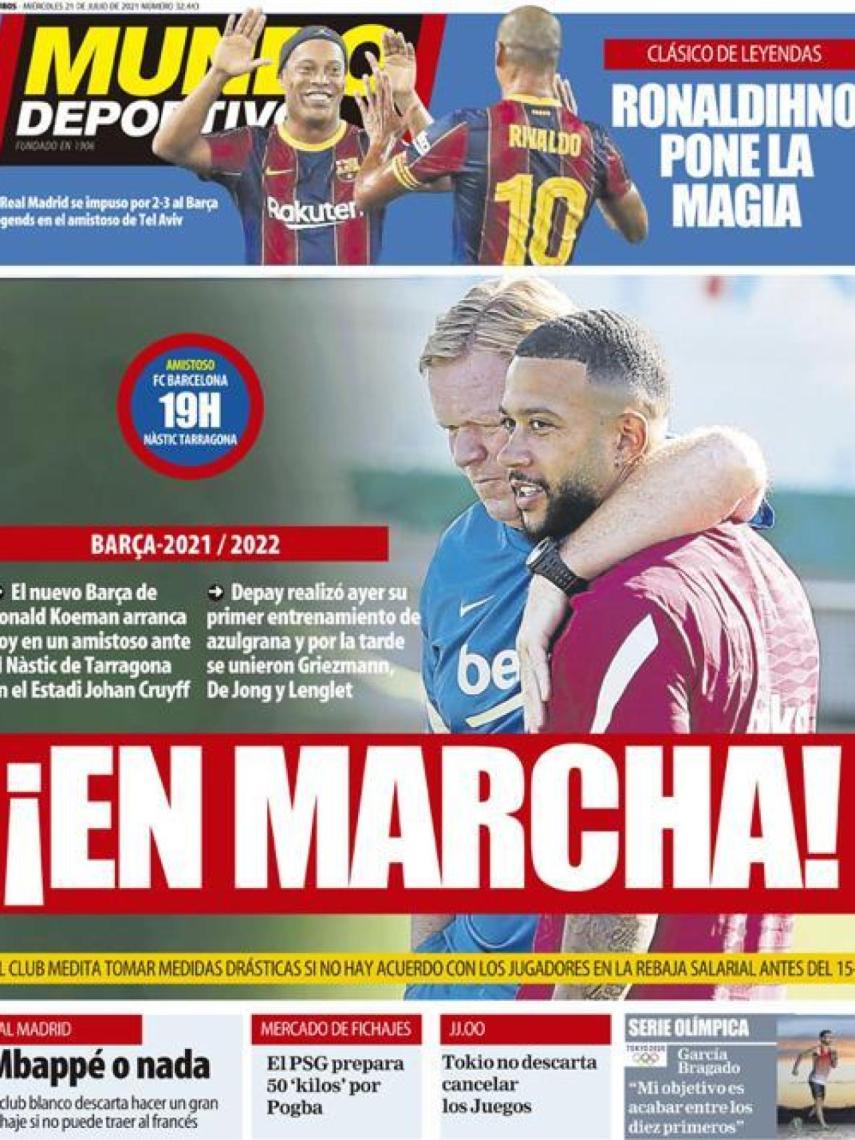 Portada Mundo Deportivo