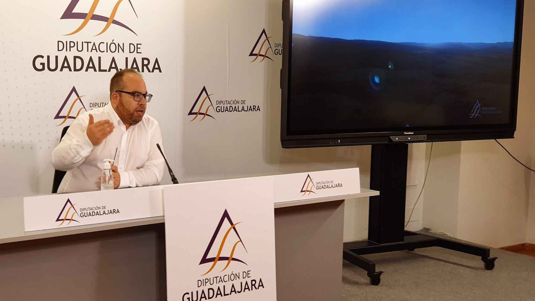Rubén García en la presentación del documental