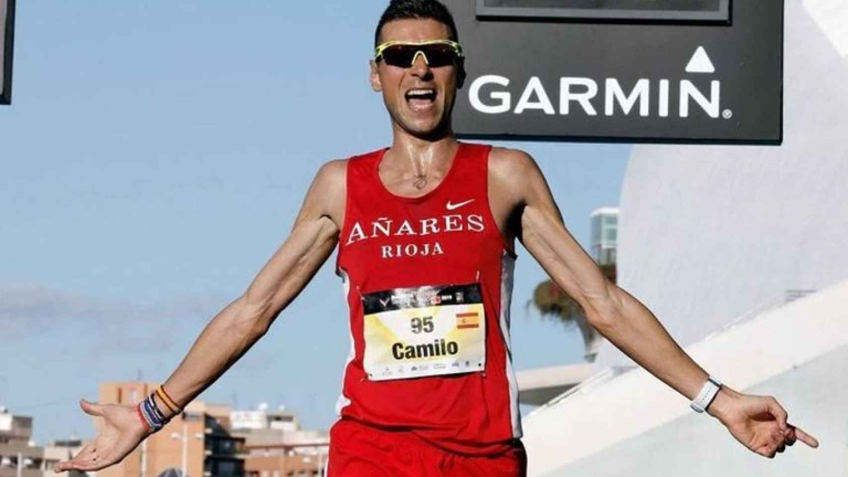 Camilo Santiago, el atleta español sancionado dos años por la RFEA
