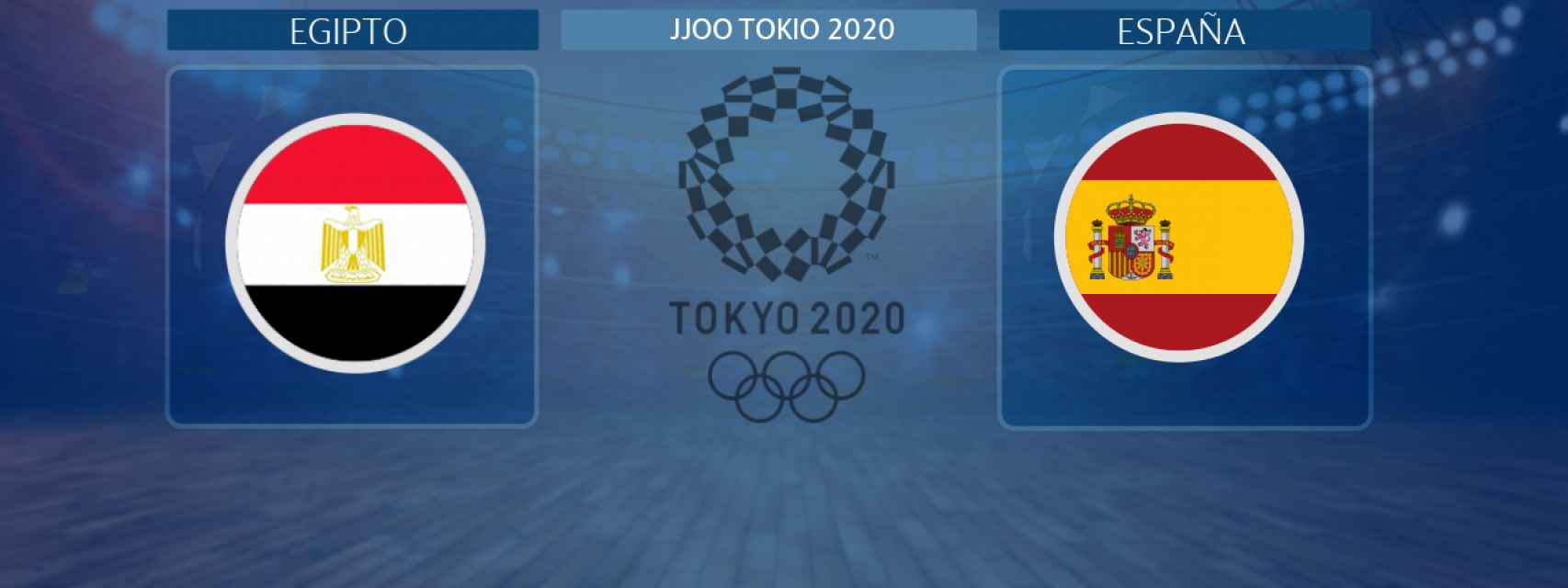 Egipto - España, partido de los JJOO de Tokio 2020
