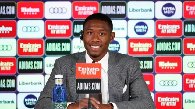 En directo | Presentación de David Alaba como nuevo jugador del Real Madrid