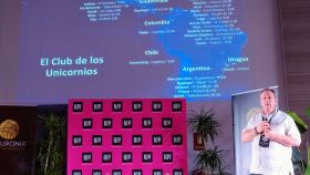 El archiconocido 'tiburón' Marcus Dantus, fundador y CEO de Startup México, en la cumbre Millonario Master Minds.