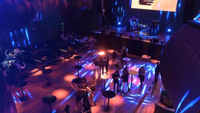 La sala Pelícano de A Coruña tras la reapertura del ocio nocturno en Galicia.