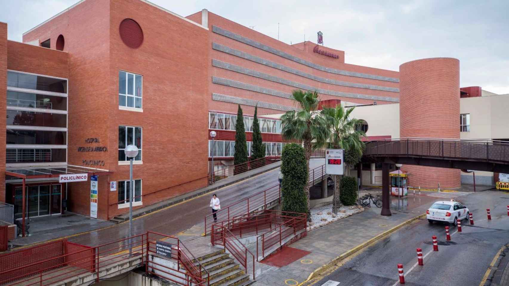 El Hospital Virgen de la Arrixaca de Murcia donde ingresó David.