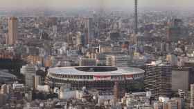 El Estadio Nacional de Tokio, sede de la ceremonia de inauguración de los Juegos Olímpicos