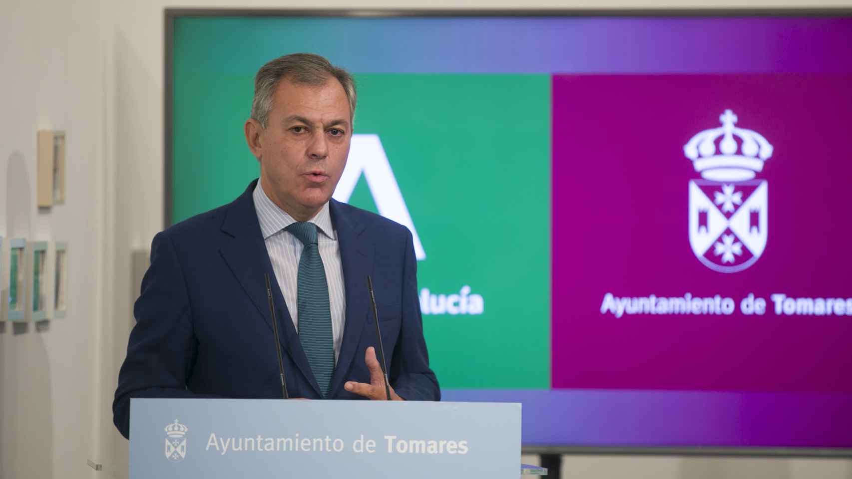 El alcalde de Tomares, José Luis Sanz es el candidato del PP a la alcaldía de Murcia.