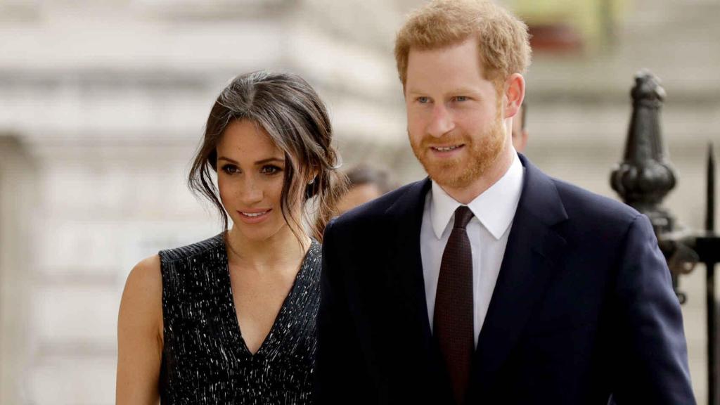 Meghan Markle y Harry, en uno de sus actos en Reino Unido semanas antes de casarse.