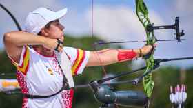 Inés de Velasco en los Juegos Olímpicos de Tokio 2020 en tiro con arco