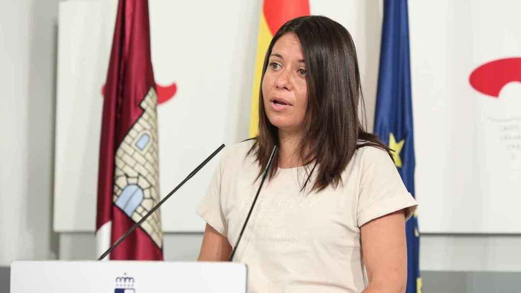 Bárbara García, consejera de Bienestar Social del Gobierno de Castilla-La Mancha