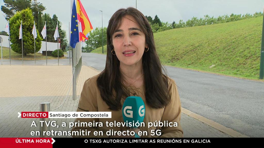 Televisión de Galicia, la primera cadena pública que retransmite en directo con 5G