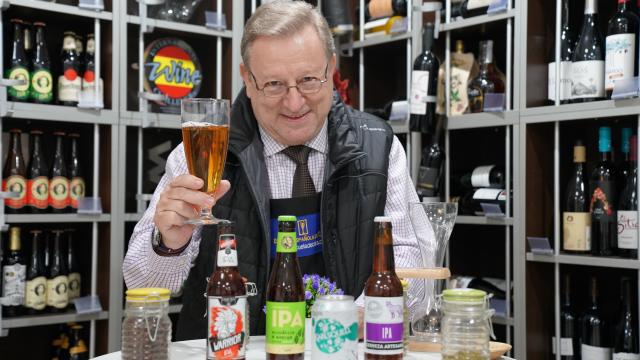 Las cuatro cervezas probadas por Carlos Gómez, analista sensorial y profesor de la Escuela Española de Cata.