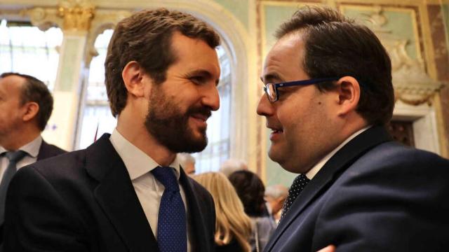 Pablo Casado y Paco Núñez