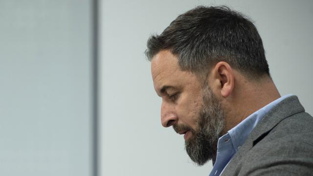 Santiago Abascal, presidente de Vox.