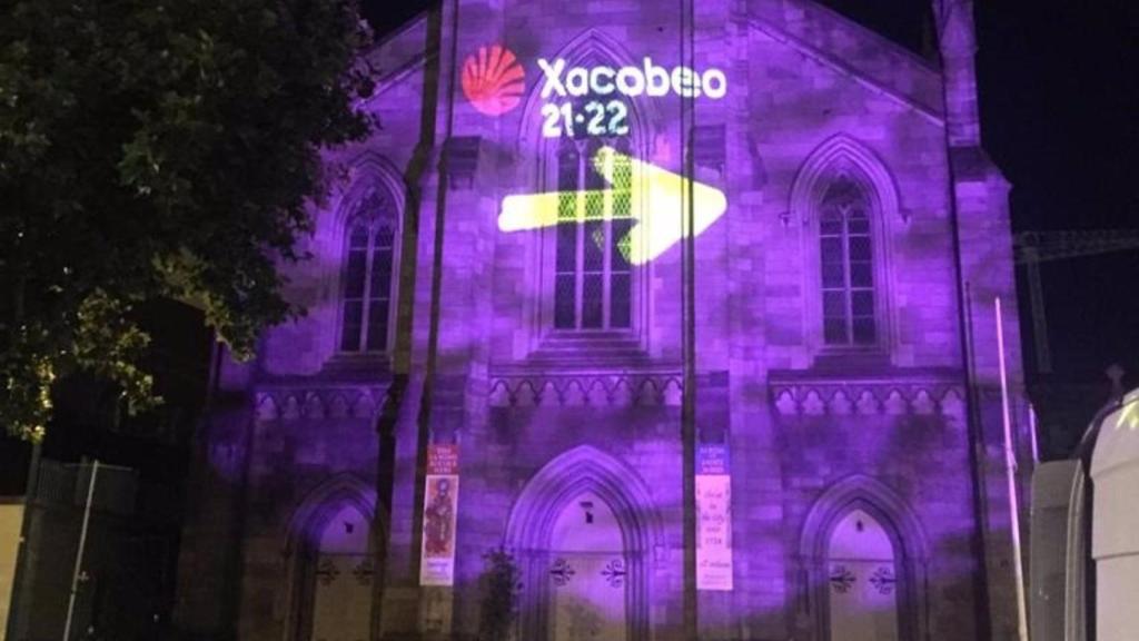 Reino Unido, Irlanda y Polonia iluminan edificios del Camino para promocionar el Xacobeo