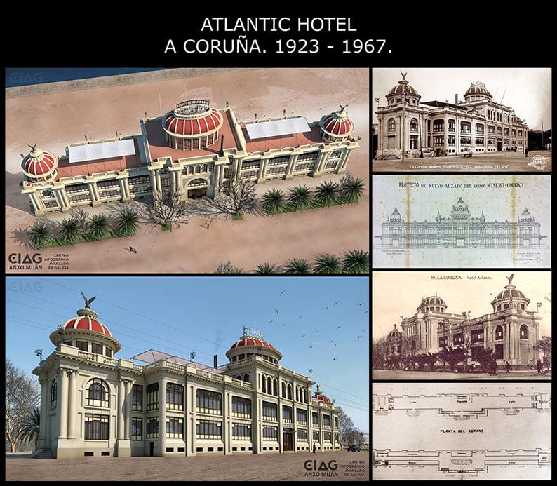 Reconstrucción del Atlantic Hotel de A Coruña (CIAG).