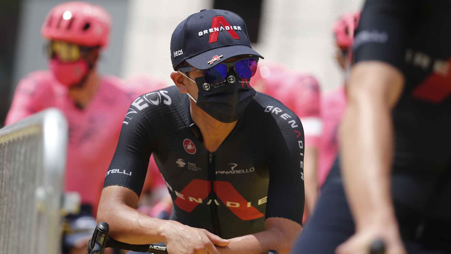 Richard Carapaz durante el Tour de Francia 2021
