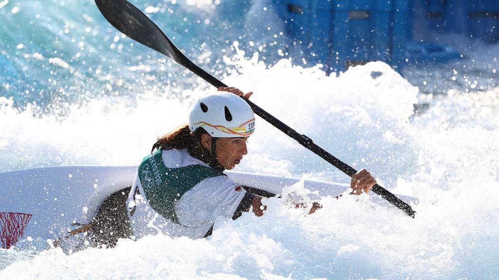 Maialen Chourraut, durante los Juegos Olímpicos