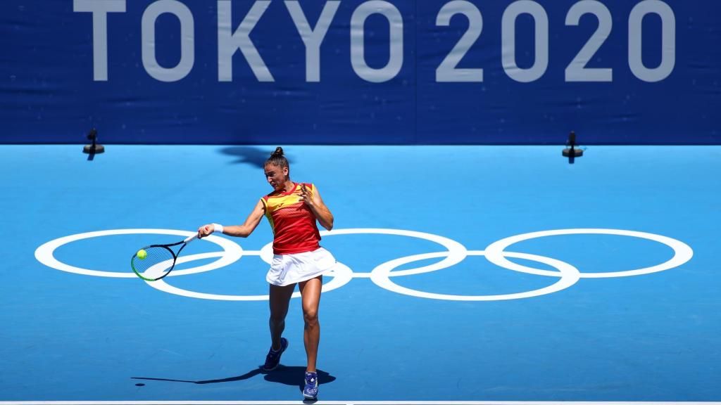 Sara Sorribes, en los Juegos Olímpicos de Tokio 2020