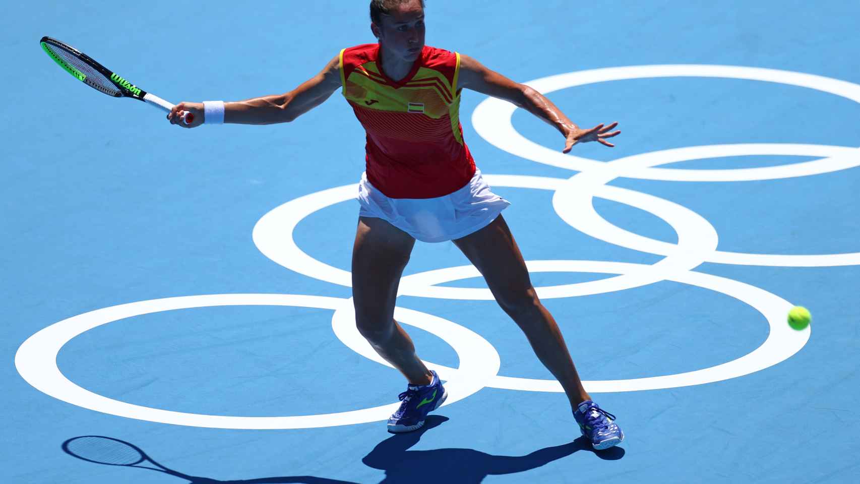 Sara Sorribes, en los Juegos Olímpicos de Tokio 2020