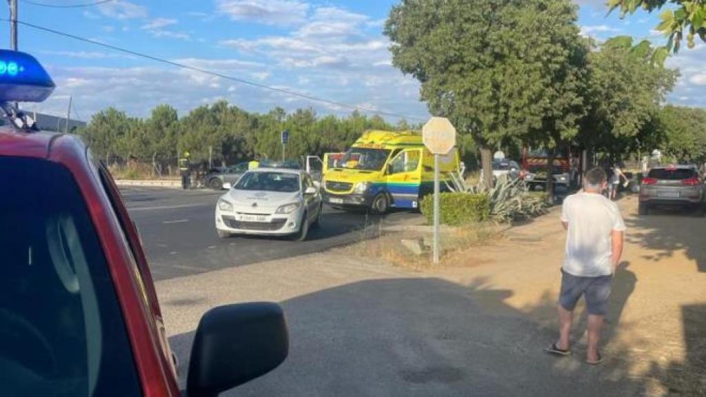 Lugar en el que ha ocurrido el accidente de Mazarambroz