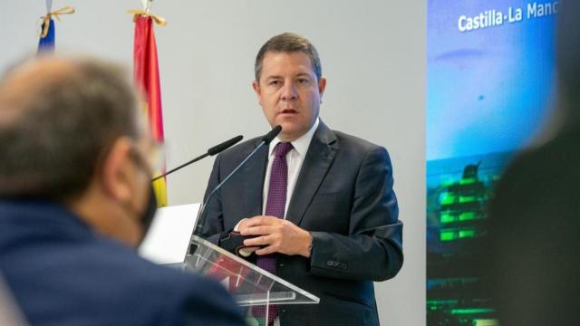 El presidente de Castilla-La Mancha, Emiliano García-Page, en Albacete (Foto: JCCM)