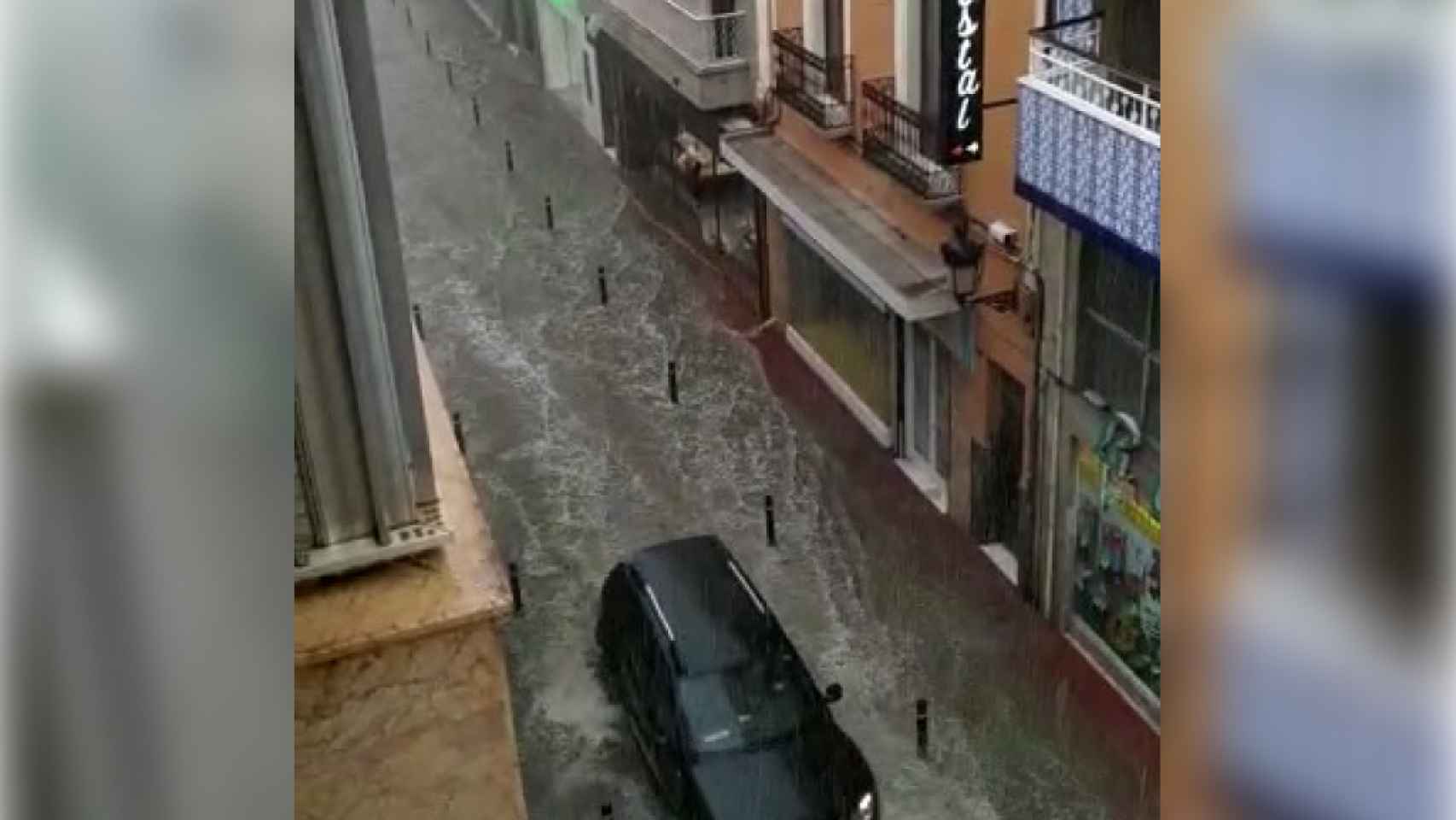 En Novelda, como otras ciudades de la provincia, se han batido récords de lluvias.