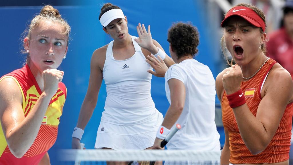 Sorribes, Muguruza, Carla Suárez y Badosa