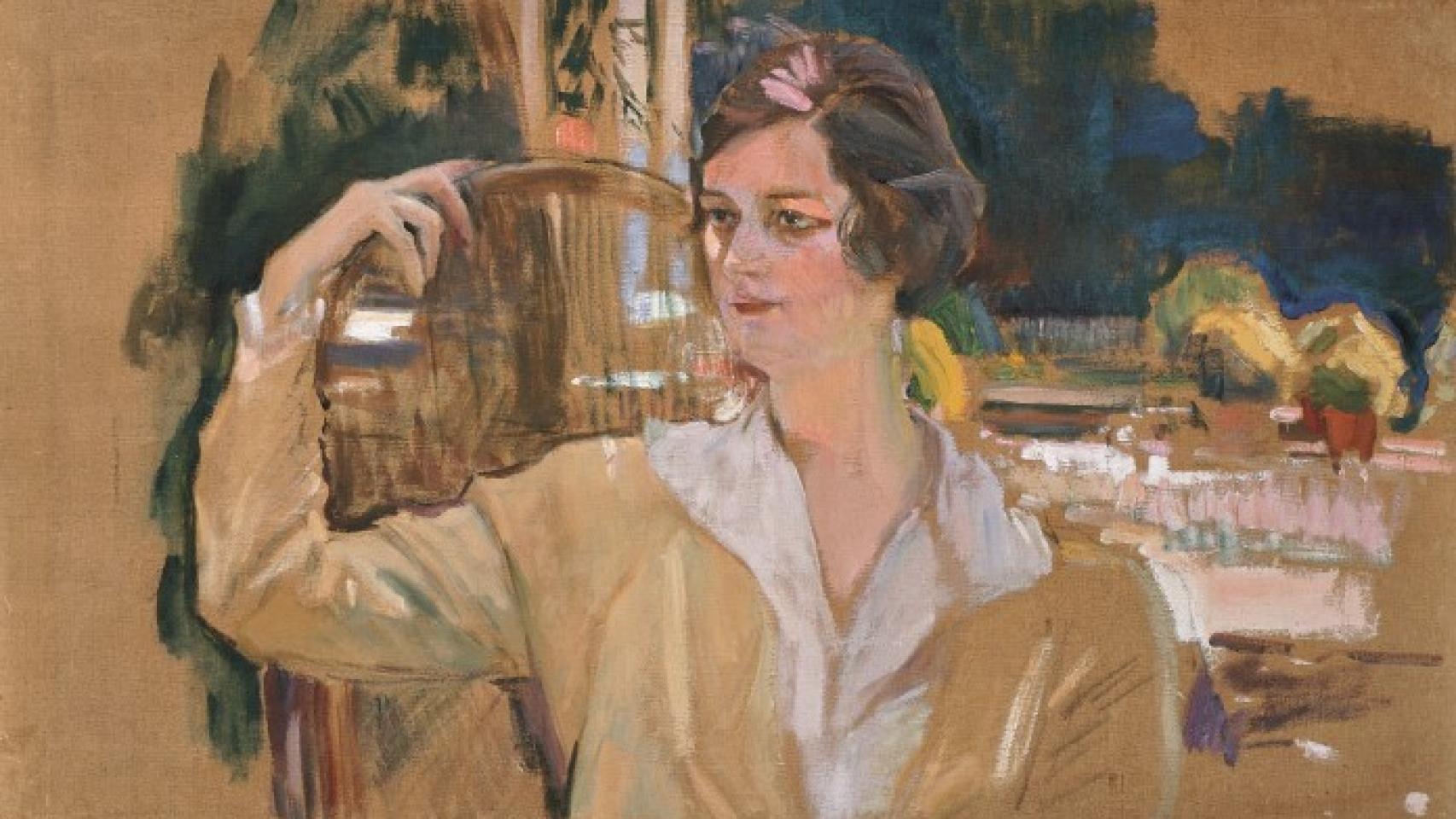 Joaquín Sorolla: ‘Retrato de Mabel Rick, Señora Perez de Ayala’, h. 1920