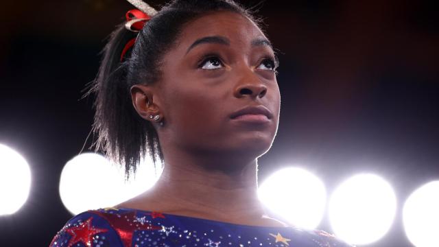 Simone Biles, en los Juegos Olímpicos de Tokio 2020