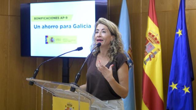 La ministra de Transportes, Movilidad y Agenda Urbana, Raquel Sánchez.