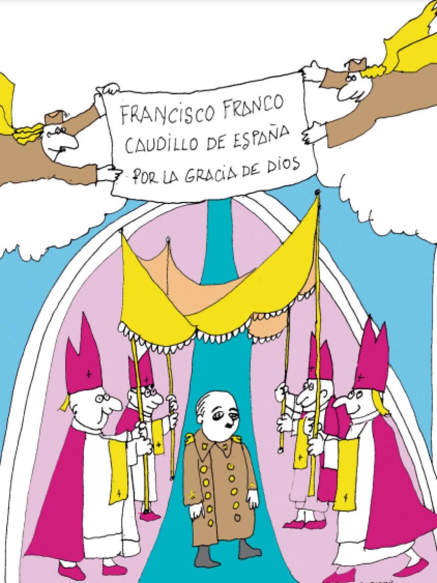 Ilustración de Peridis para el libro de Victoria Prego.