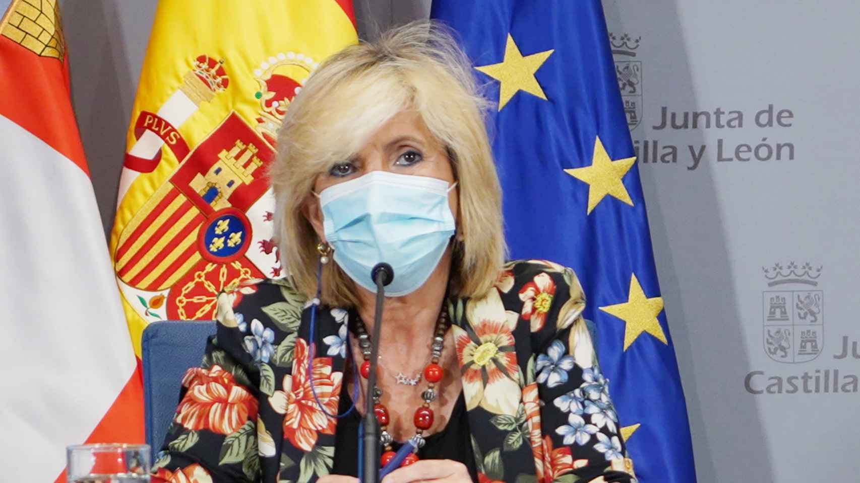 Miriam Chacón  ICAL . La consejera de Sanidad, Verónica Casado, informa sobre la situación epidemiológica en Castilla y León.  (2)