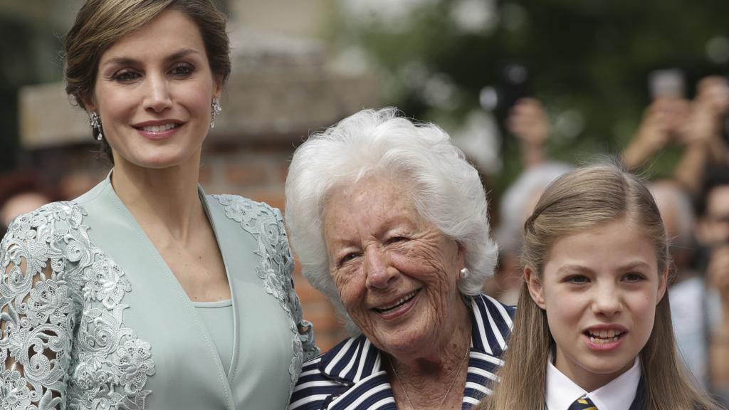 Muere Menchu Álvarez del Valle, la abuela de la Reina Letizia